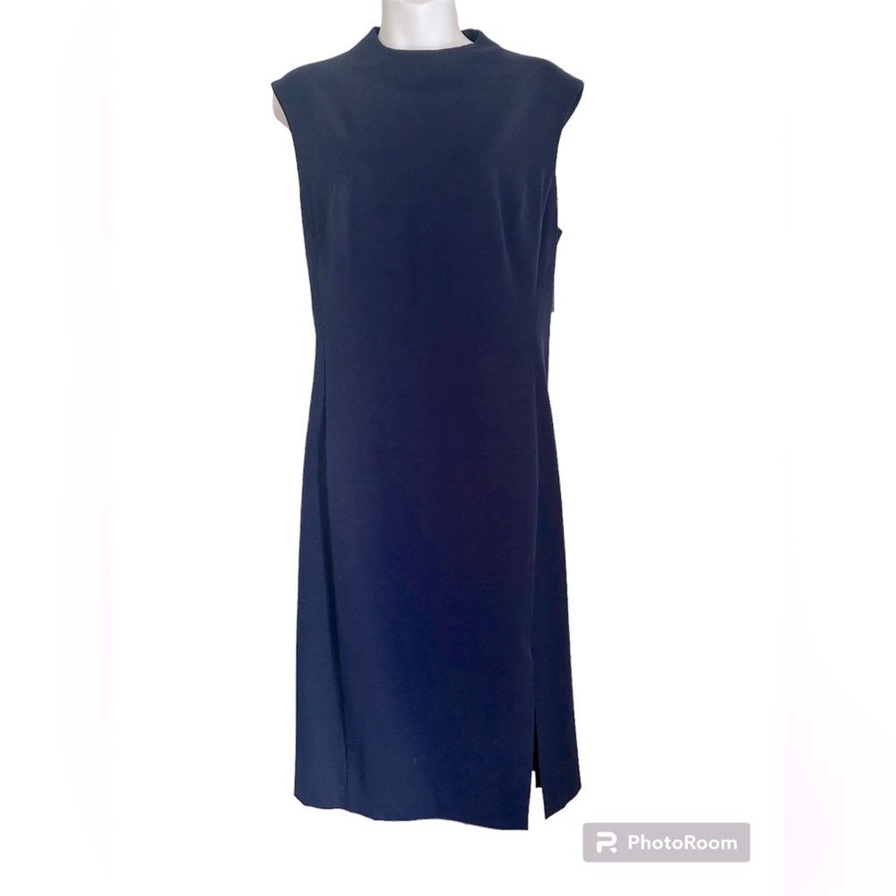 Lauren Ralph Lauren navy sheath sz 10 NWT
